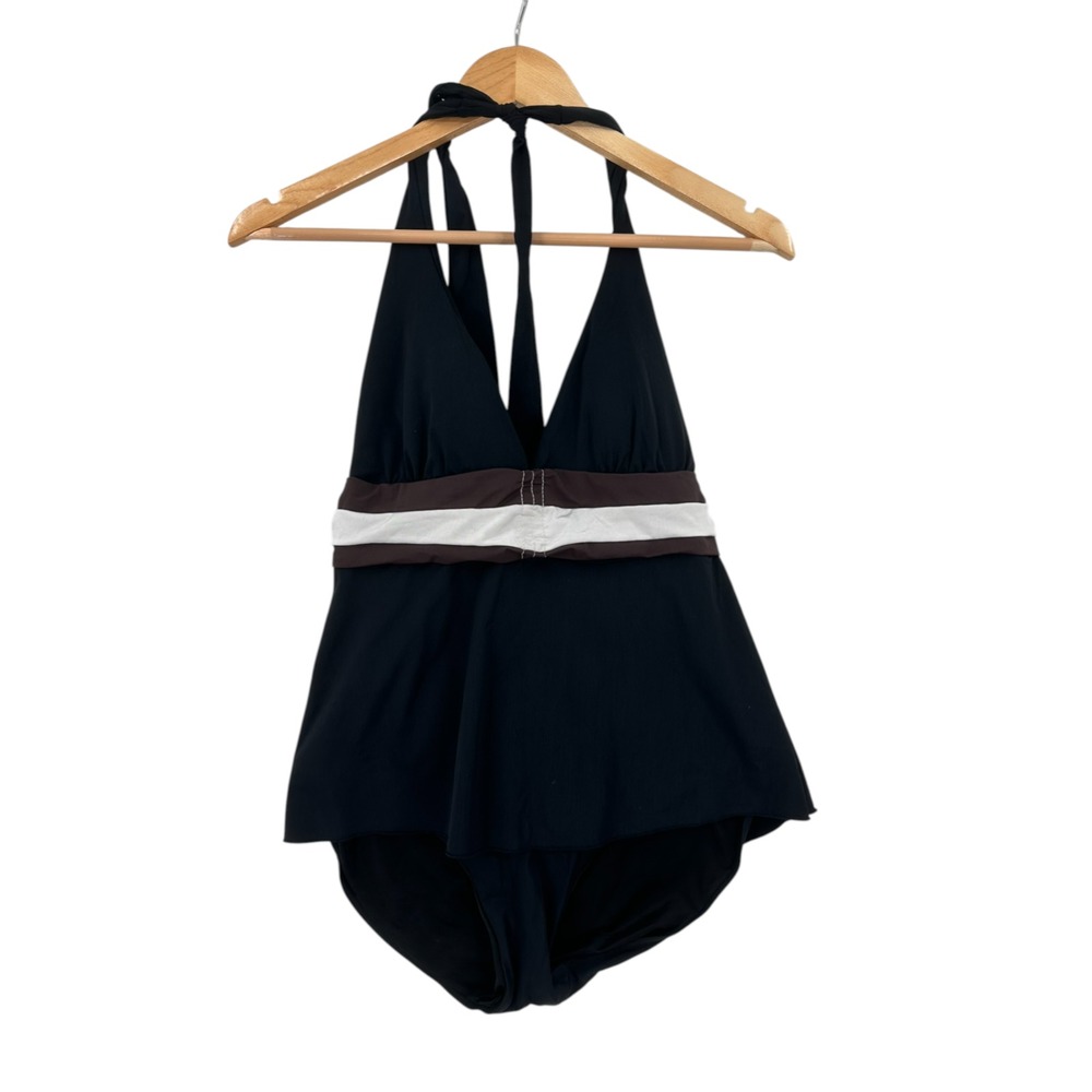 Spanx Swimsuit Bathing‎ Suit Womens Sz. 12 Beach Pool Resort Cruise Stretchy